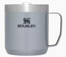 insulated stainless steel camp mug silver