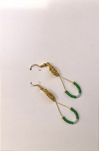 Small-art-note-card-emerald-pearl-drop-earrings