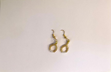 Small-art-note-card-gold-pearl-drop-earrings