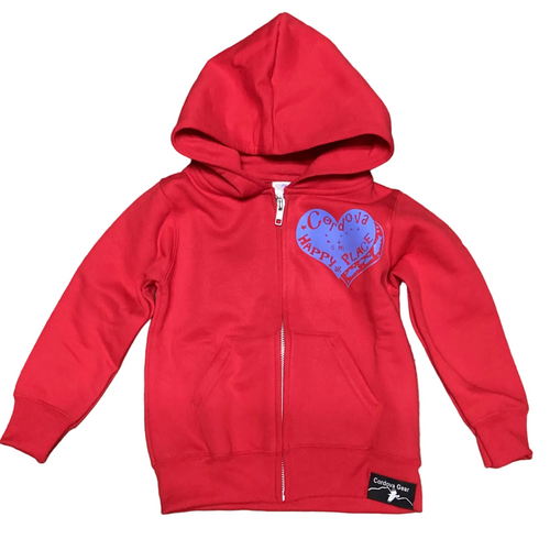 Toddler-zip-up-sweatshirt-hoody-Cordova-Alaska-red