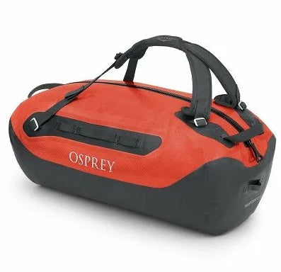 Waterproof transporter duffle bag pack orange