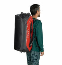 Waterproof transporter duffle bag pack orange