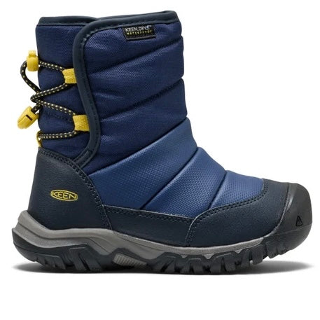 Youth-puffrider-insulated-boot-navy