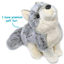 Wolcott the Wolf | 11 Inch Stuffed Animal Plush