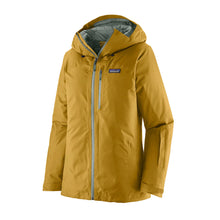 goldenrod womens snowbelle jacket by patagonia