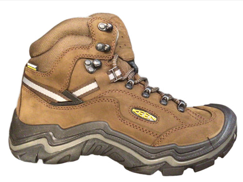 Keen Durand mid boot for men, brown hiking boot wide EE mid Keen with torsional stiffness for secure hiking 