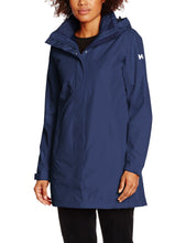 Insulated long jacket, women, waterproof, helly hansen