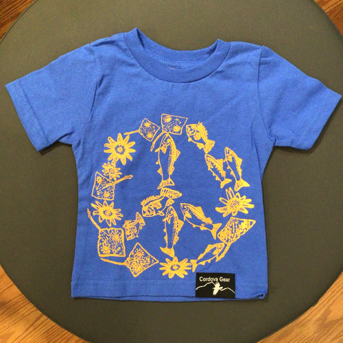 Kid's Peace Fish T-Shirt