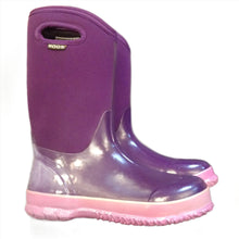 kids_insulated_waterproof_boot, kids bogs boot, purple and pink, cordova alaska