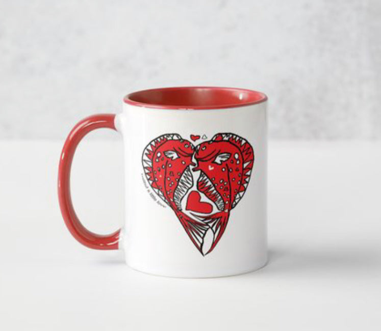 Halibut a little love mug