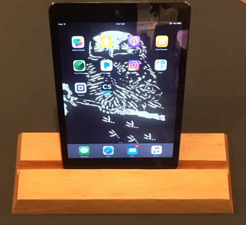 Wood Device Stand