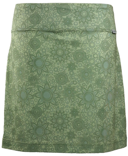 Elin lightweight active skirt green