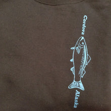 Salmon Cordova alaska sweatshirt