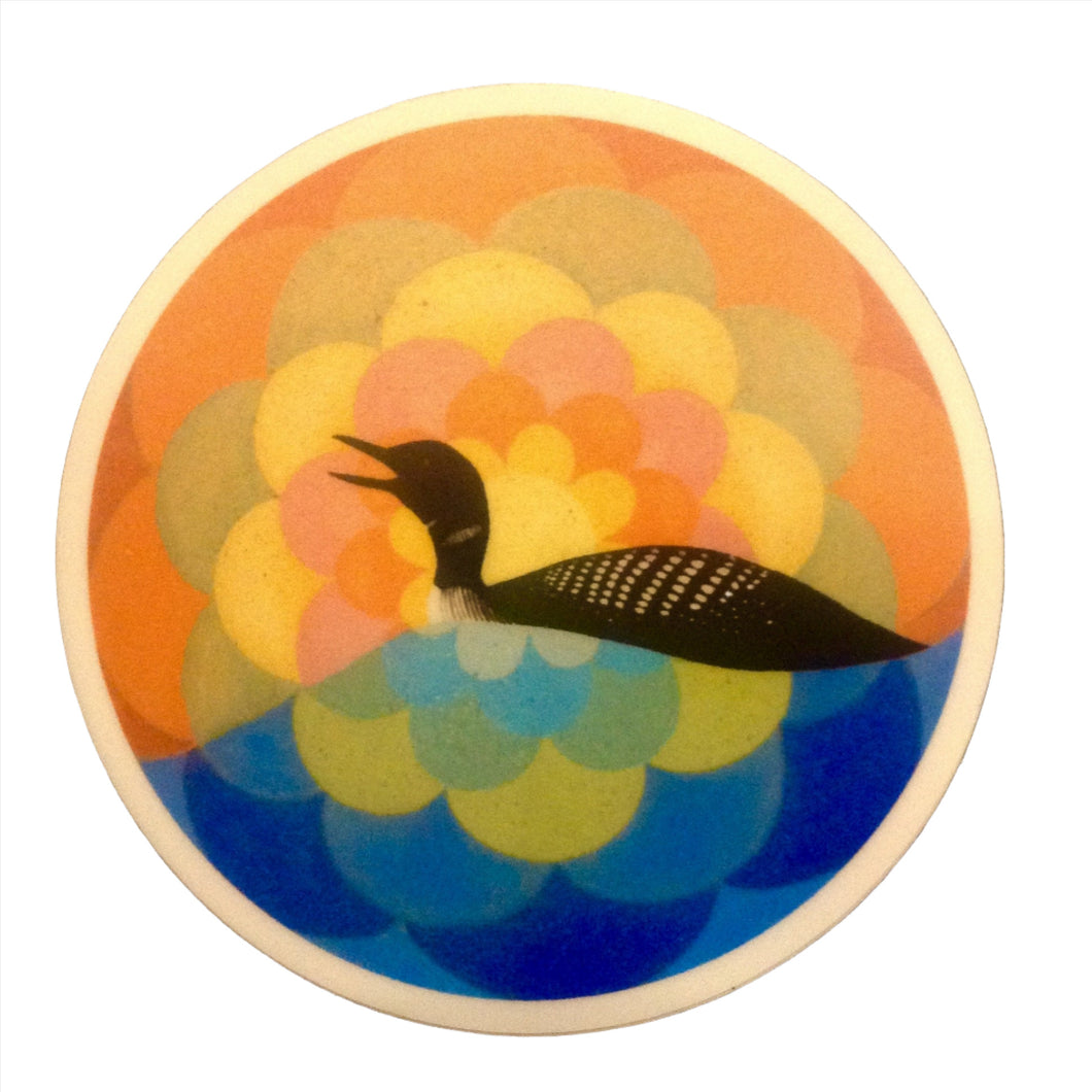 Loon Sticker set of 2