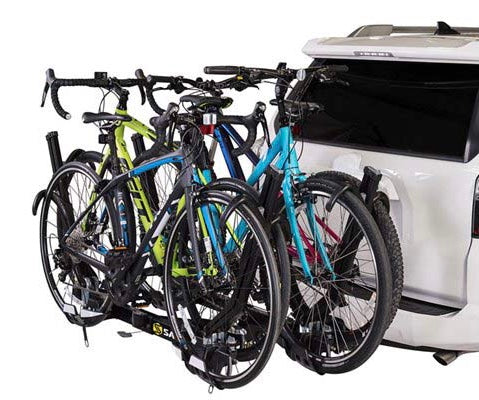 Saris SuperClamp EX4 Hitch Bike Rack 4-Bike – Alaska Adventure Shop